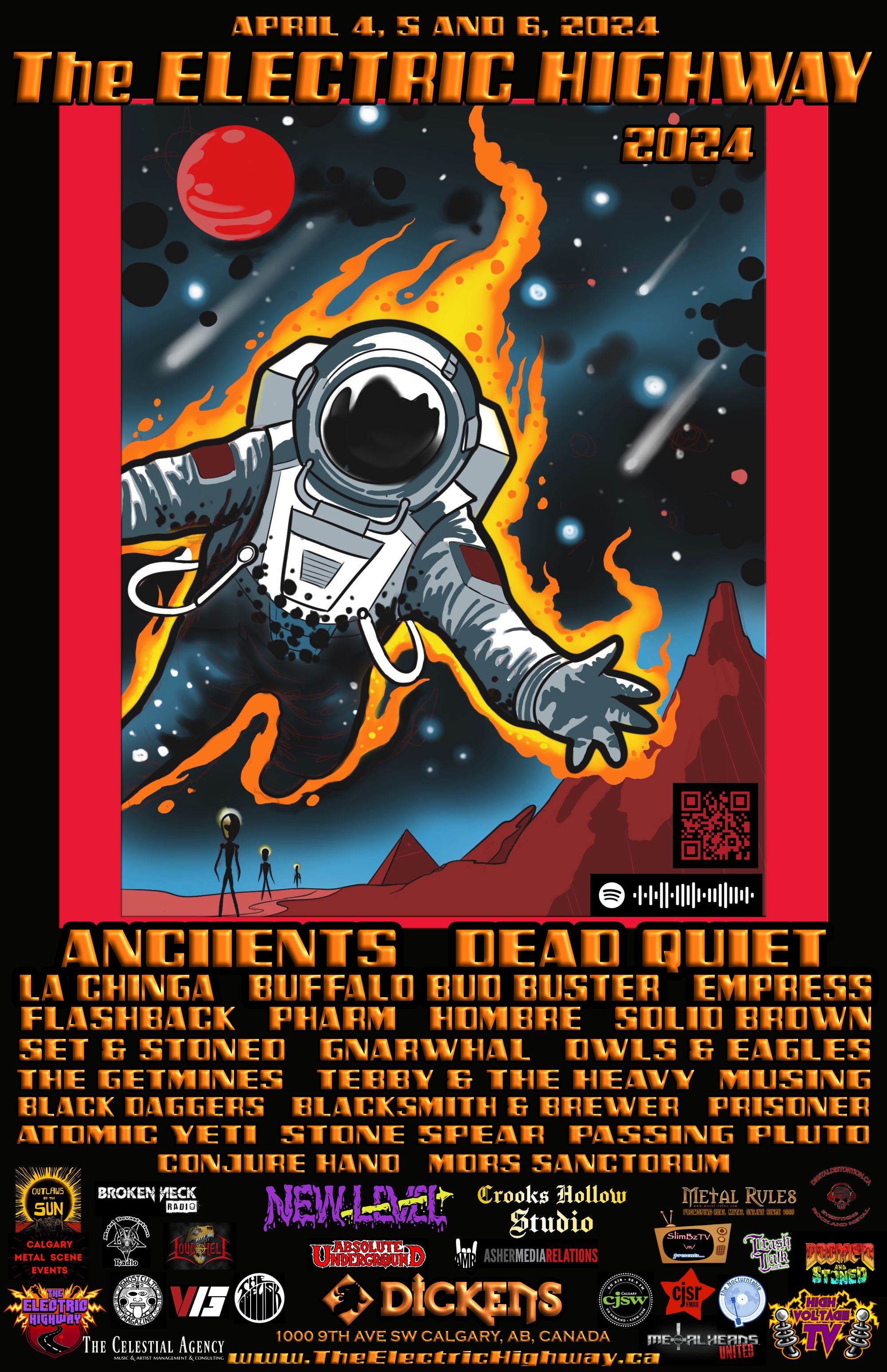 The Electric Highway Festival Announces 2024 Lineup W Anciients Dead   Final Poster 2 2024 