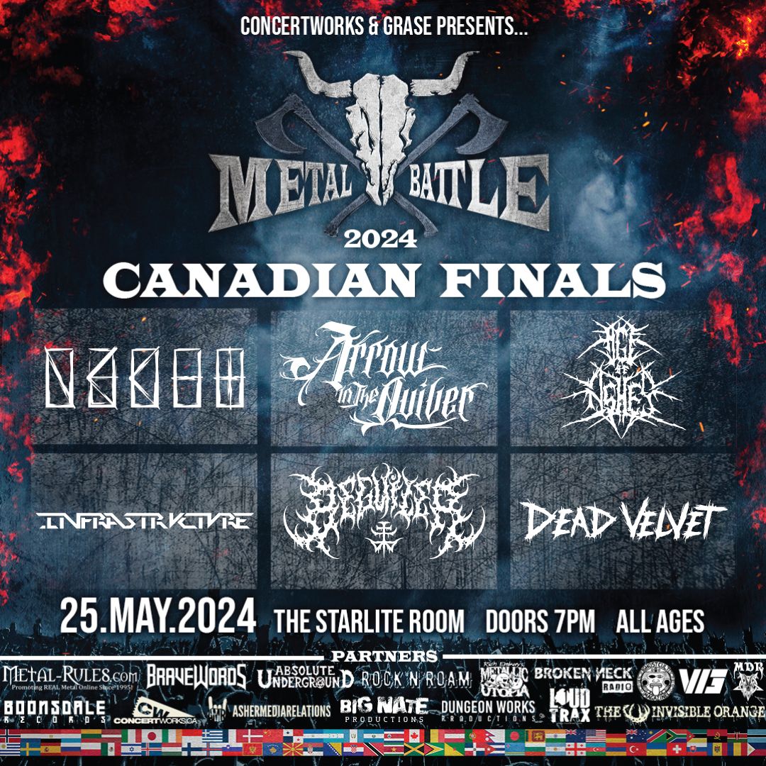 WACKEN METAL BATTLE CANADA Announces 2024 National Final Bands