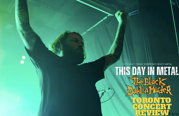 Concert Review: The Black Dahlia Murder, Dying Fetus, Spite, Angelmaker, VomitForth – November 6, 2024 at The Phoenix Concert Theatre, Toronto