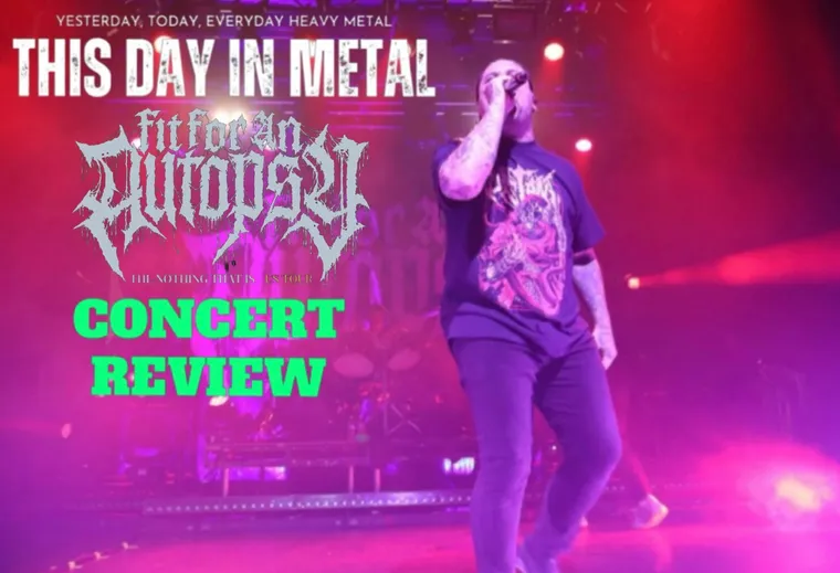 Concert Review: Fit For An Autopsy & Bodysnatcher (11/02/24) Santa Ana, CA Observatory