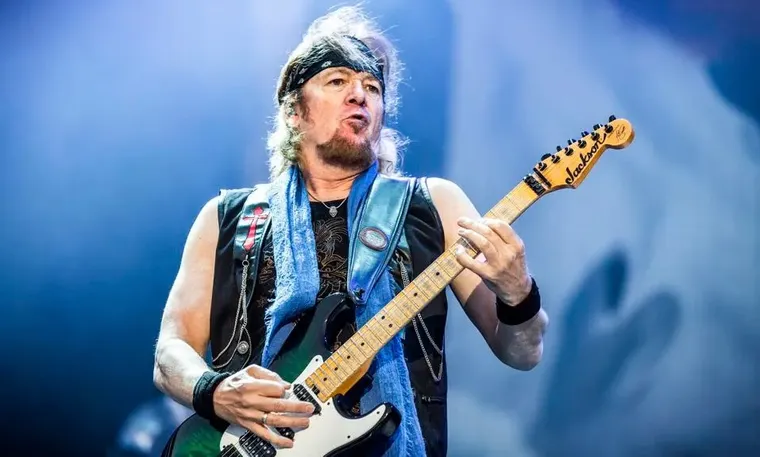 IRON MAIDEN GUITARIST ADRIAN SMITH LOSES HIS HOME TO LOS ANGELES WILDFIRES