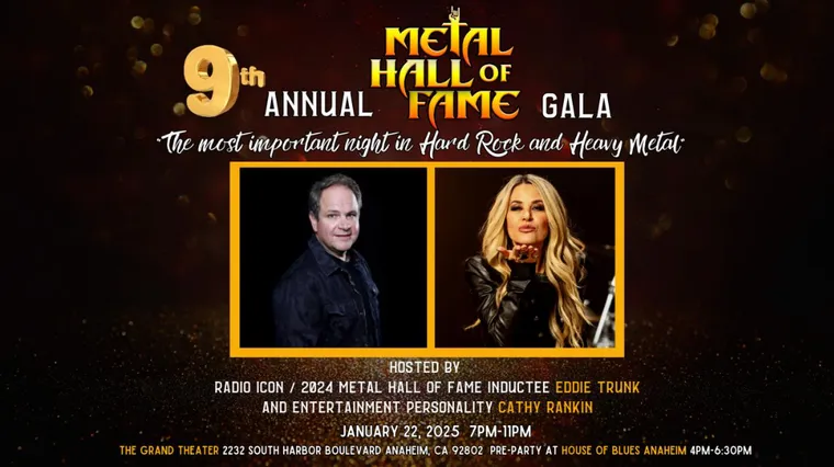 9TH ANNUAL METAL HALL OF FAME GALA TO BECOME TELETHON TO HELP VICTIMS OF LOS ANGELES WILDFIRES